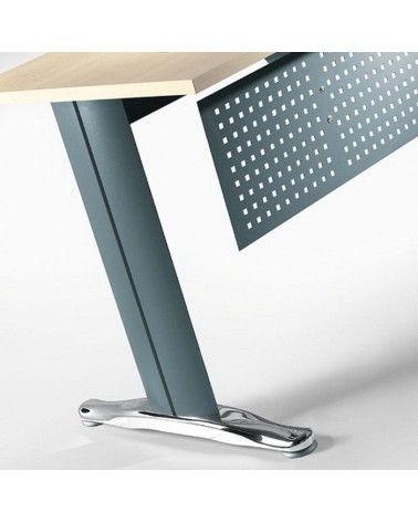 Stelaż biurka Idea z blendą metalową