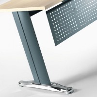 Stelaż biurka Idea z blendą metalową