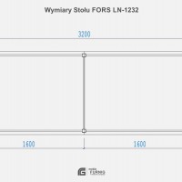 Stół FORS LN-1232 (120x320)