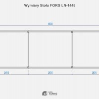 Stół FORS LN-1448 (140x480)