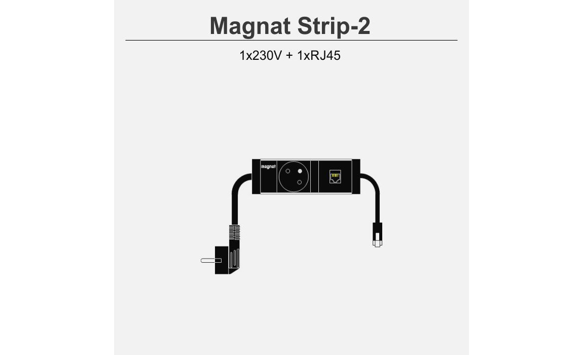 Magnat Strip-2 1x230V 1xRJ45