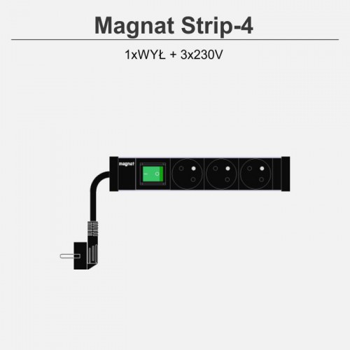 Magnat Strip-4 1wył 3x230V