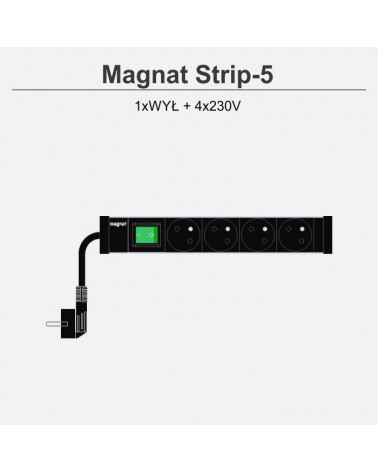 Magnat Strip-5 1wył 4x230V