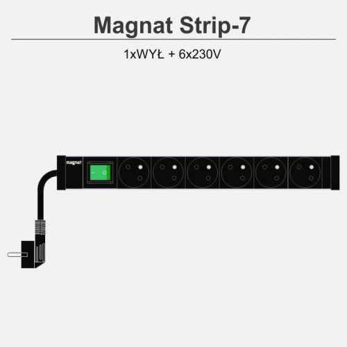 Magnat Strip-7 1wył 6x230V