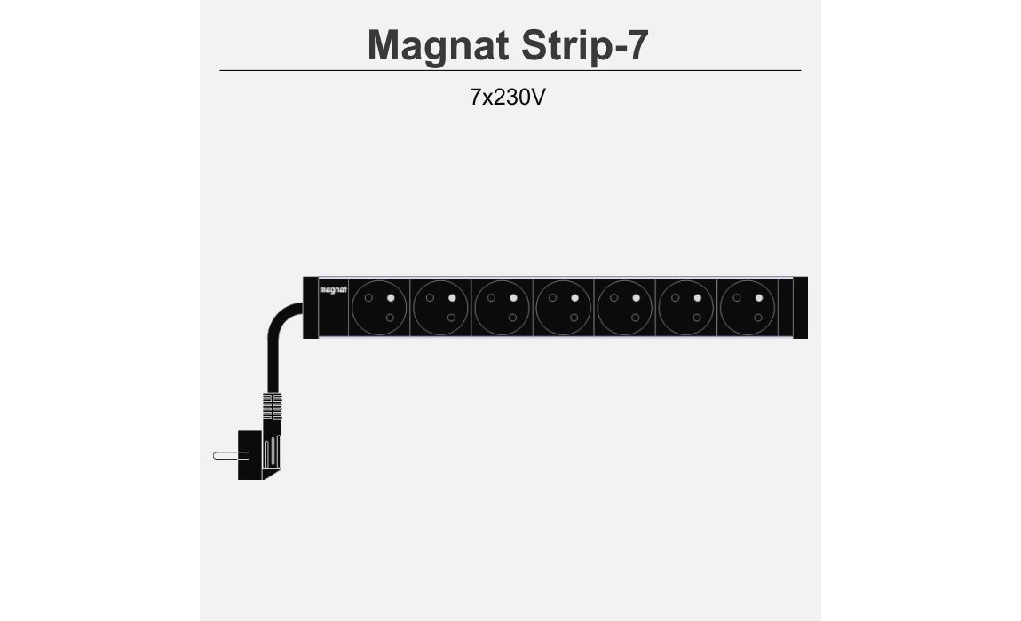 Magnat Strip-7 7x230V