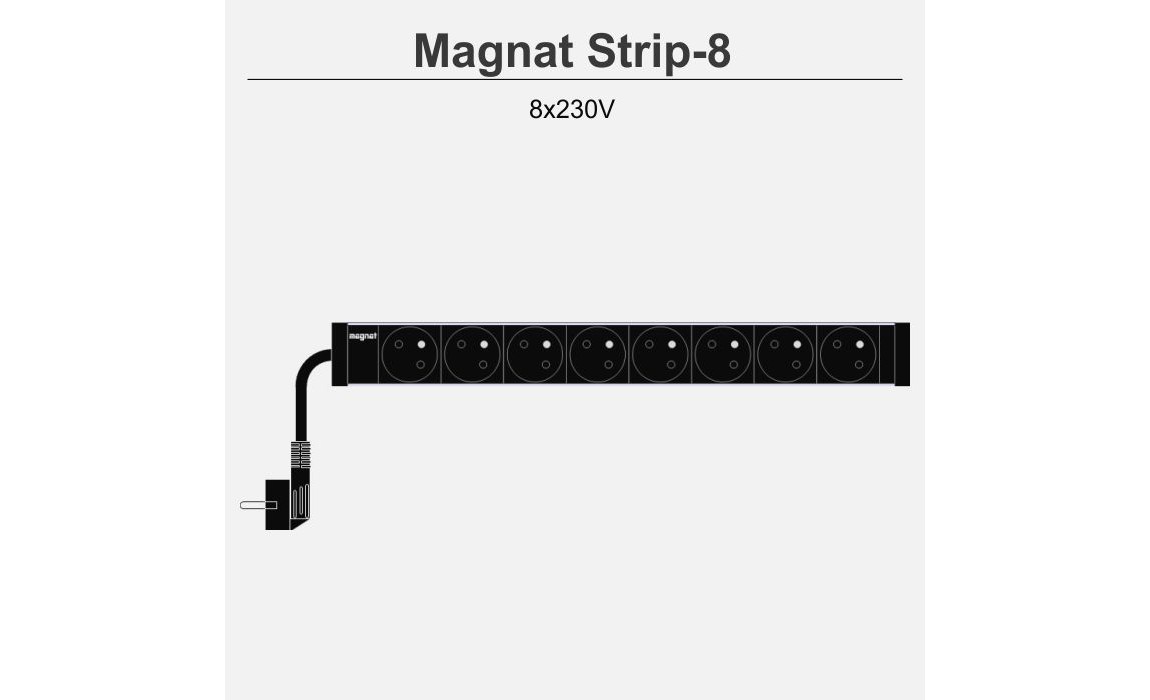 Magnat Strip-8 8x230V