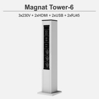 Magnat Tower-6 3x230V+2xHDMI+2xUSB+2xRJ45