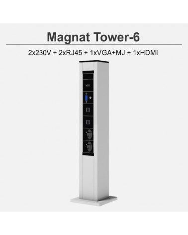 Magnat Tower-6 2x230V+2xRJ45+1xVGA+MJ+1xHDMI