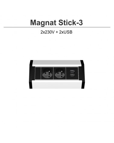 Magnat Stick-3 2x230V+2xUSB