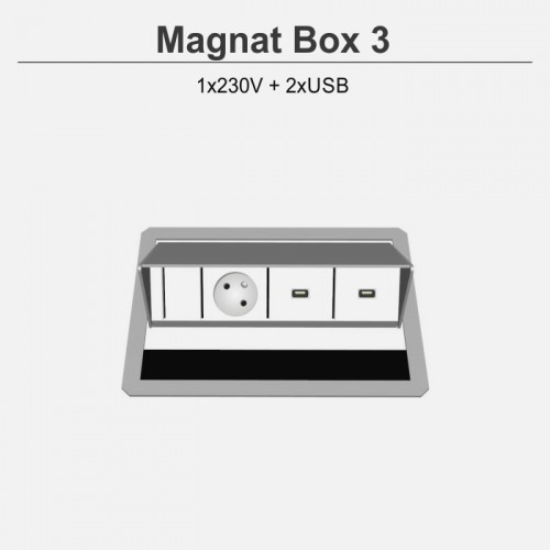 Magnat Box-3 1x230V+2xUSB