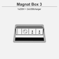 Magnat Box-3 1x230V+2xUSB5V