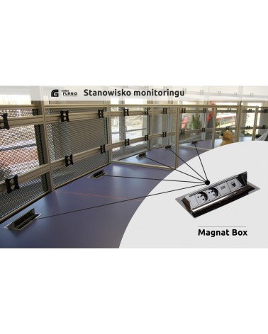 Stanowisko monitoringu wyposażone w Magnat Box