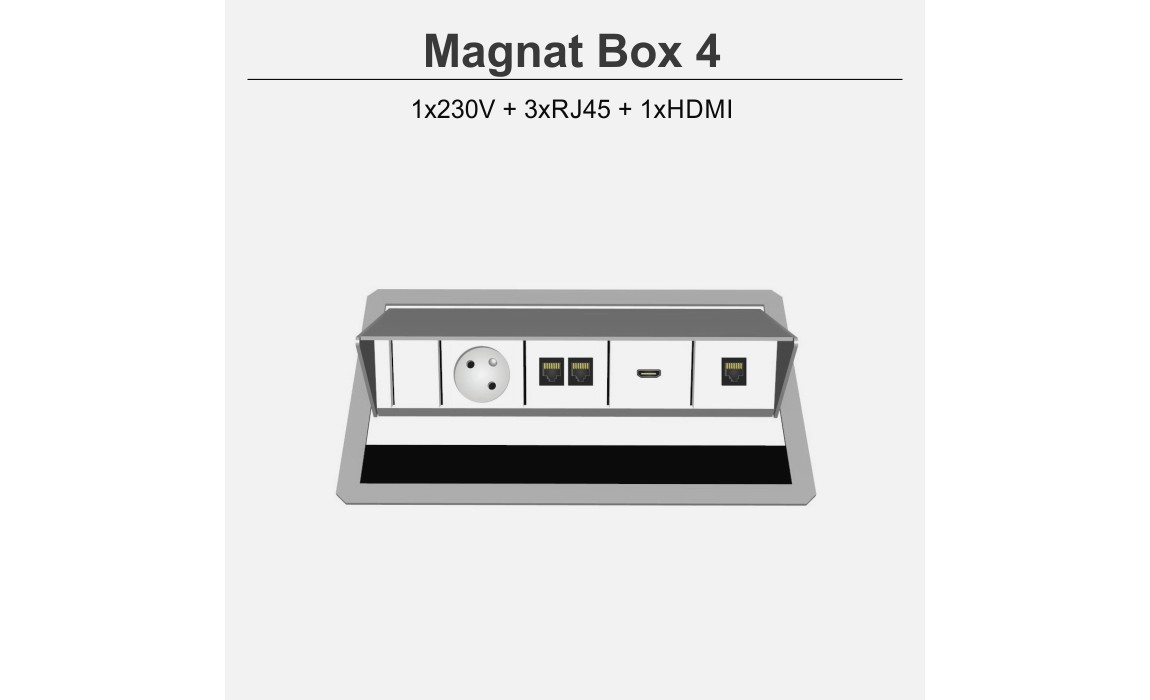 Magnat Box-4 1x230V+3xRJ45+1xHDMI