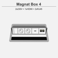 Magnat Box-4 2x230V+1xHDMI+2xRJ45