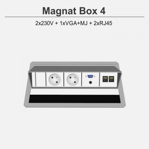 Magnat Box-4 2x230V+1xVGA+MJ+2xRJ45