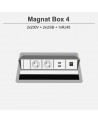 Magnat Box-4 2x230V+2xUSB+1xRJ45