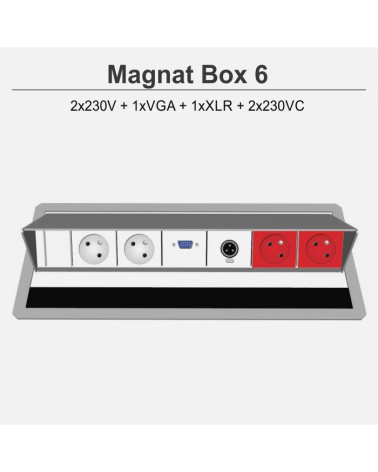 Magnat Box-6 2x230V+1xVGA+1xXLR+2x230VC