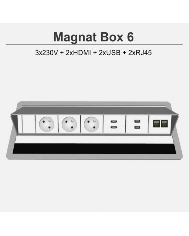 Magnat Box-6 3x230V+2xHDMI+2xUSB+2xRJ45