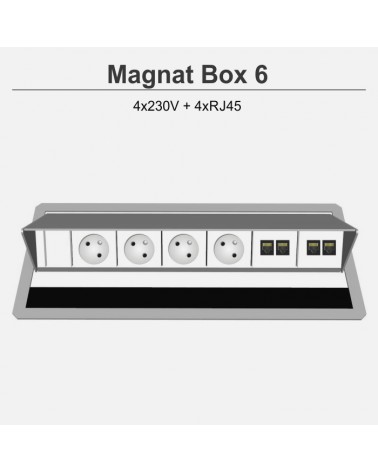 Magnat Box-6 4x230V+4xRJ45