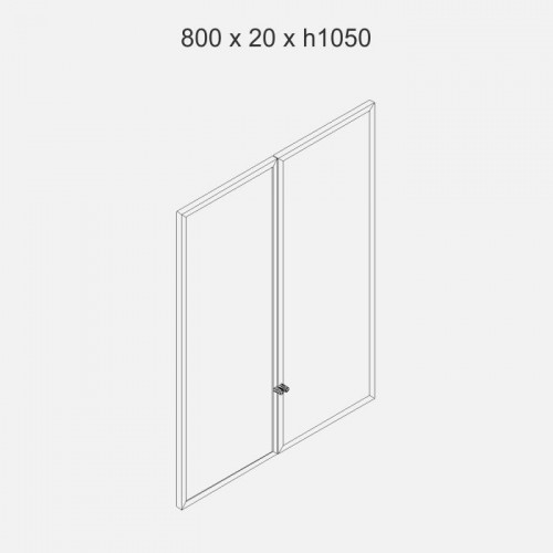 Drzwi Szklane Basic KS310