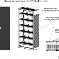 Szafa serwerowa Sbm-203 Mlx Rack PL