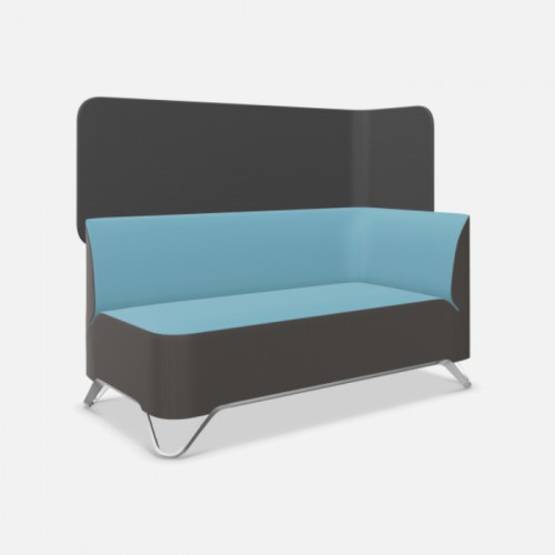 Sofa SoftBox 2LW z parawanem