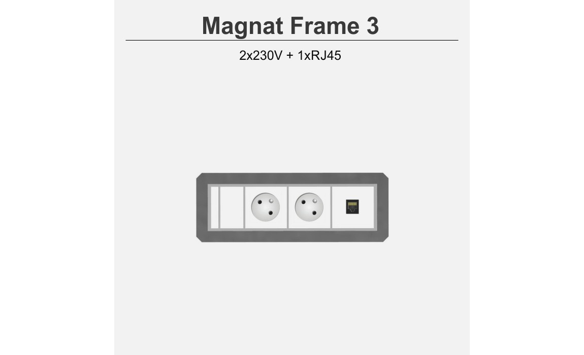Magnat Frame-3 2x230V+1xRJ45