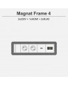Magnat Frame-4 2x230V+1xHDMI+2xRJ45