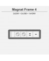 Magnat Frame-4 2x230V+2xUSB+1xHDMI