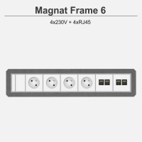 Magnat Frame-6 4x230V+4xRJ45