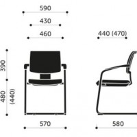 Wymiary Krzesła Xenon 20V