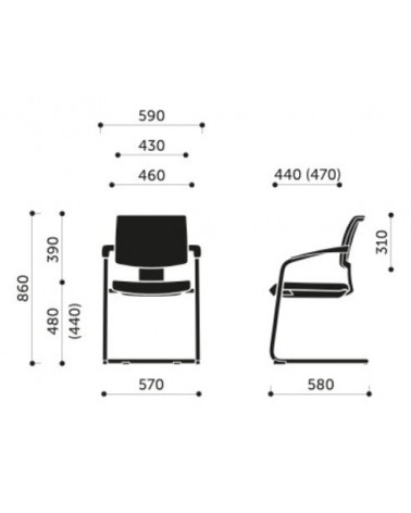 Wymiary Krzesła Xenon 20V